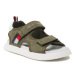 Tommy Hilfiger Sandále Flag Velcro Sandal T3B2-32906-1355 M Kaki