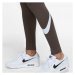 Nike SPORTSWEAR ESSENTIAL Dámske legíny, khaki, veľkosť