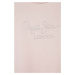 Detské bavlnené tričko Pepe Jeans Nuria ružová farba