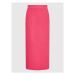 United Colors Of Benetton Puzdrová sukňa 1098D0005 Ružová Slim Fit