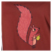 Krátka nočná košeľa s krátkymi rukávmi a potlačou "veverička"