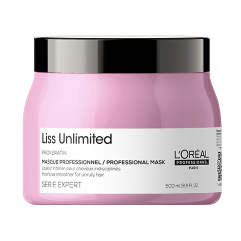 Uhladzujúci maska pre nepoddajné vlasy Loréal Professionnel Serie Expert Liss Unlimited - 500 ml