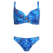 Dvojdielne plavky Self S940 Bora Bora 5 Modrá