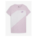 Bielo-ružové dámske tričko Puma Power Tee