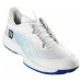 Wilson Kaos Swift 1.5 Clay Mens Tennis Shoe White/Blue Atoll/Lapis Blue Pánska tenisová obuv