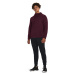 Mikina Under Armour Armour Fleece Fz Hoodie Dark Maroon