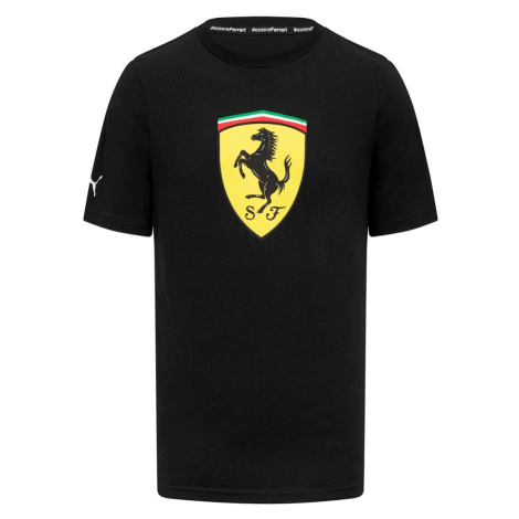 Ferrari pánske tričko Shield black F1 Team 2023 Puma