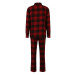Gilly Hicks Dlhé pyžamo  červená / čierna