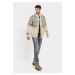 Sveter Camel Active Knitted Jacket Straw Fantasy