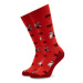 Stereo Socks Ponožky Vysoké Unisex Mammoth Červená