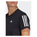 Adidas Funkčné tričko Own the Run T-Shirt IC5188 Čierna Regular Fit
