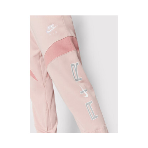 Nike Teplákové nohavice Air DD5419 Ružová Relaxed Fit