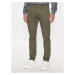 Lindbergh Chino nohavice 30-005044 Zelená Slim Fit