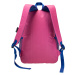 Batoh Semiline J4916-3 Pink/Navy Blue 43 cm x 31 cm x 15 cm