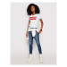 Levi's® Tričko The Perfect Graphic Tee 17369-0053 Biela Regular Fit