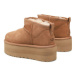 Ugg Snehule W Classic Ultra Mini Platform 1135092 Hnedá