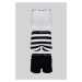 SPODNÁ BIELIZEŇ GANT STRIPE TRUNK 3-PACK EVENING BLUE