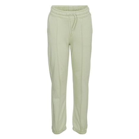 Vero Moda Girl Teplákové nohavice Octavia 10280740 Zelená Relaxed Fit