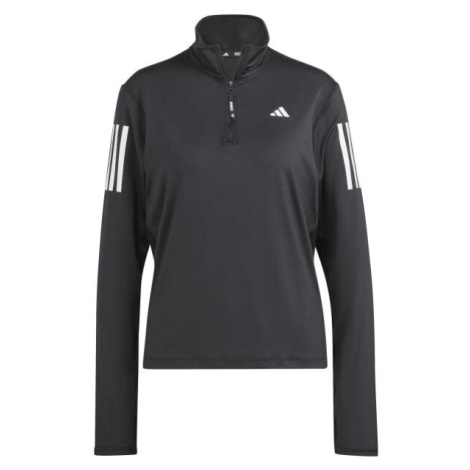 adidas OWN THE RUN HALF-ZIP Pánska bežecká bunda, čierna, veľkosť