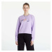 Mikina Fila Boraceia Cropped Crew Sweat Purple