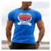 Pánske fitness tričko Iron Aesthetics Triumph, modré