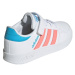 Detská rekreačná obuv ADIDAS Breaknet EL C footwear white acid red sky rush