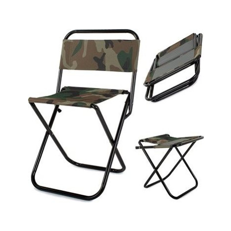 Verk 01670 Kempingová skladacia stolička maskáč