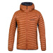 Men's down jacket Hannah MIO HOODY rust