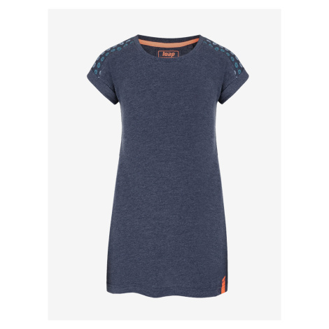 Dark Blue Girly Brindle Dress LOAP Besu - unisex