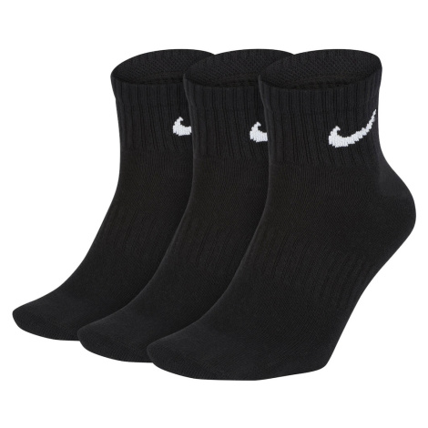 NIKE Športové ponožky  čierna / biela