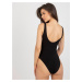 ČIERNE BODY S OKRÚHLYM VÝSTRIHOM NA CHRBTE NM-BO-L55148.16-BLACK