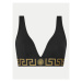 Versace Podprsenka Bralette AUD01047 1A10011 Čierna