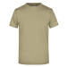 James&amp;Nicholson Unisex tričko JN002 Khaki