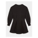 Calvin Klein Jeans Úpletové šaty Gradient Monogram IG0IG02047 Čierna Regular Fit
