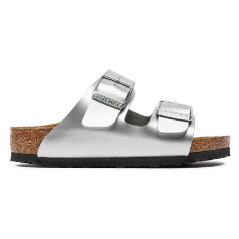 Birkenstock Šľapky Arizona 1019147 S Strieborná