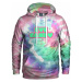 Aloha From Deer Eye Candy Tie Dye Hoodie HK AFD855 Violet