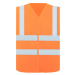 Korntex Minden Unisex reflexná vesta KX168 Signal Orange