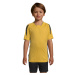 SOĽS Maracana 2 Kids Ssl Detské funkčné tričko SL01639 Lemon / Black