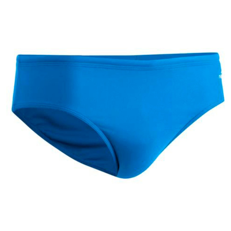 NABAIJI Pánske slipové plavky 100 Basic modré MODRÁ