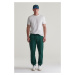 TEPLÁKY GANT REG TONAL SHIELD SWEATPANTS TARTAN GREEN