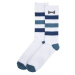 Independent  Span stripe socks  Ponožky Biela