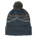 Zimná čiapka Patagonia Powder Town Beanie Farba: modrá/sivá