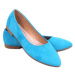 Dámske topánky / Balerínky ZA07P Svetlo modrá - Seastar světle modrá