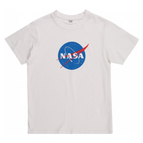 Mister Tee Tričko 'Nasa Insignia'  kráľovská modrá / ohnivo červená / biela