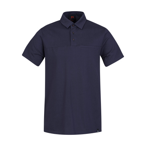 Men's polo shirt Hannah KAJAN moroccan blue mel