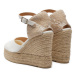 Castañer Espadrilky Carol/8Ed/001 020975 Biela