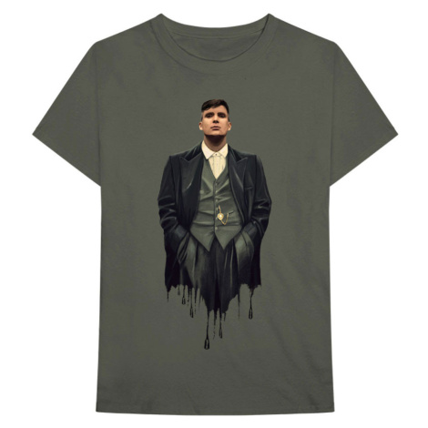 Peaky Blinders tričko Dripping Tommy Zelená