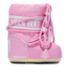 Detské členkové zimné topánky MOON BOOT ICON MINI NYLON, 063 pink