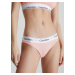 Dámske nohavičky Bikini Briefs Modern Cotton 0000F3787E2NT svetlo ružová - Calvin Klein