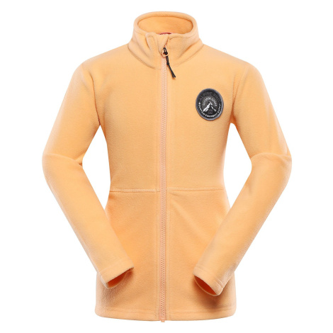 Children's fleece sweatshirt ALPINE PRO SIUSO peach